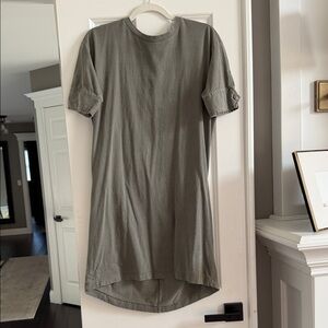 Zara Olive Midi Dress
